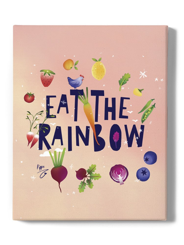 Eat The Rainbow Wall Art -George & Gina Designs