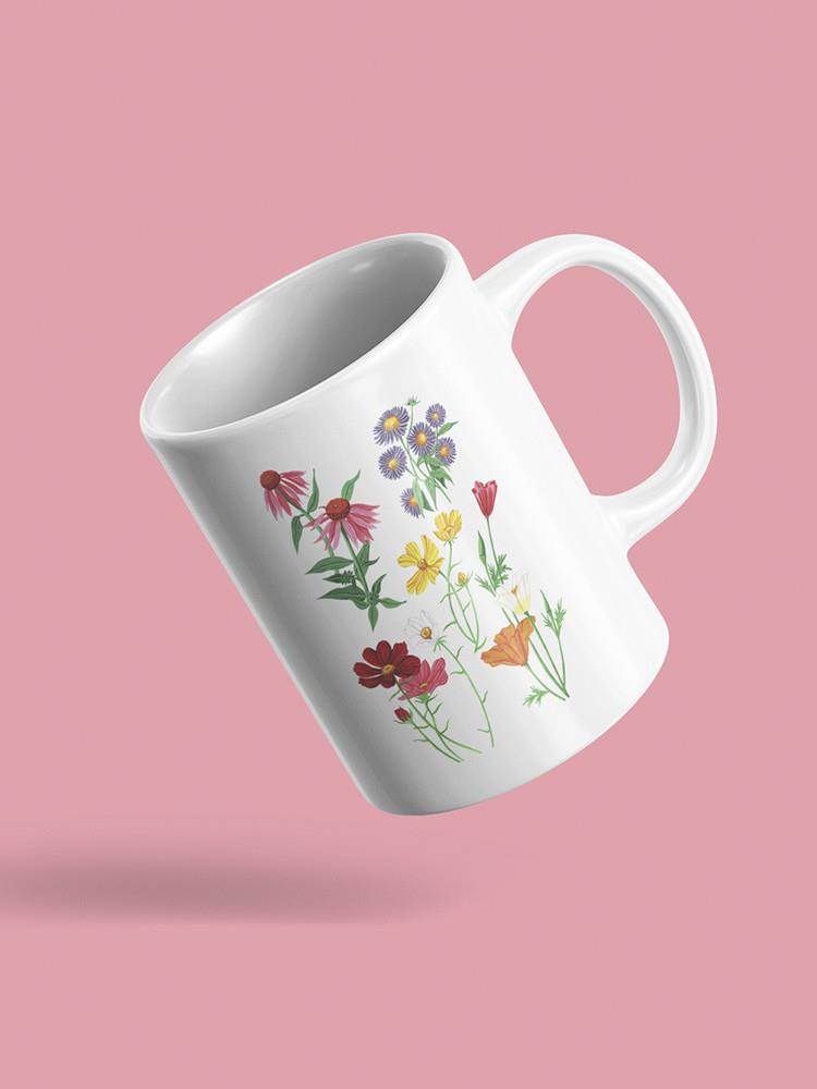 Wild Flowers I Mug -Girija Kulkarni Designs