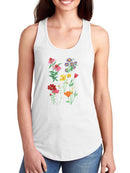 Wild Flowers I. T-shirt -Girija Kulkarni Designs