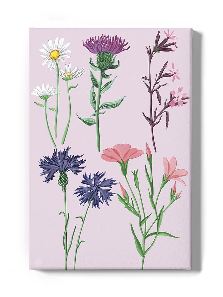 Wild Flowers Ii Wall Art -Girija Kulkarni Designs