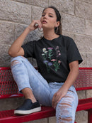 Wild Flowers Ii. T-shirt -Girija Kulkarni Designs