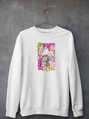 White Nuthatch. Sweatshirt -Girija Kulkarni Designs