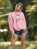 White Nuthatch. Sweatshirt -Girija Kulkarni Designs