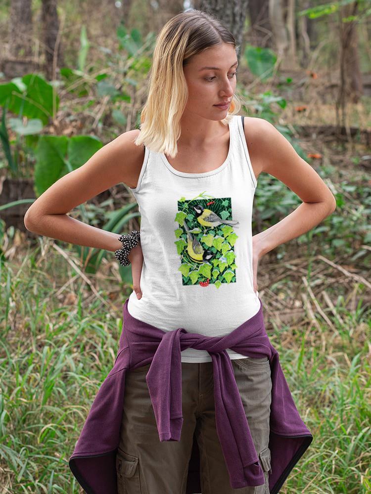 Sitting In Ivy. T-shirt -Girija Kulkarni Designs