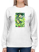 Sitting In Ivy. Sweatshirt -Girija Kulkarni Designs