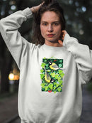 Sitting In Ivy. Sweatshirt -Girija Kulkarni Designs