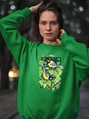 Sitting In Ivy. Sweatshirt -Girija Kulkarni Designs
