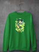 Sitting In Ivy. Sweatshirt -Girija Kulkarni Designs