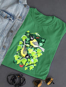 Sitting In Ivy. T-shirt -Girija Kulkarni Designs