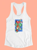 Red Inal Cute. T-shirt -Girija Kulkarni Designs