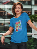 Red Inal Cute. T-shirt -Girija Kulkarni Designs