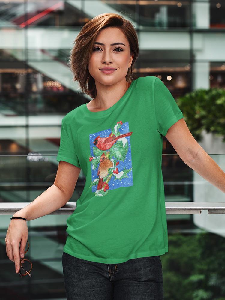 Red Inal Cute. T-shirt -Girija Kulkarni Designs