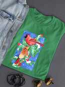 Red Inal Cute. T-shirt -Girija Kulkarni Designs