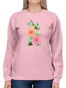 Love You Mom I. Sweatshirt -Girija Kulkarni Designs