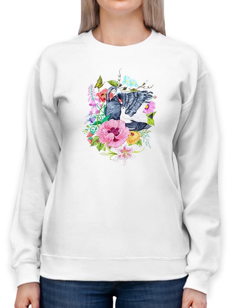 Love You Mom Ii. Sweatshirt -Girija Kulkarni Designs