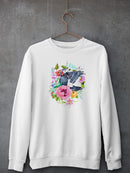 Love You Mom Ii. Sweatshirt -Girija Kulkarni Designs