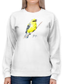 Little Angel I. Sweatshirt -Girija Kulkarni Designs