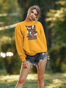 Goldfinch Cuties Sweatshirt -Girija Kulkarni Designs