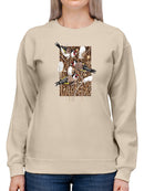 Goldfinch Cuties Sweatshirt -Girija Kulkarni Designs