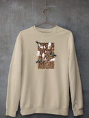 Goldfinch Cuties Sweatshirt -Girija Kulkarni Designs