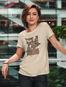Goldfinch Cuties T-shirt -Girija Kulkarni Designs
