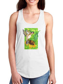 Goldfinch And Sunflower. T-shirt -Girija Kulkarni Designs