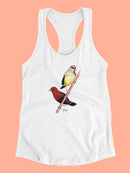 Finch Birds T-shirt -Girija Kulkarni Designs