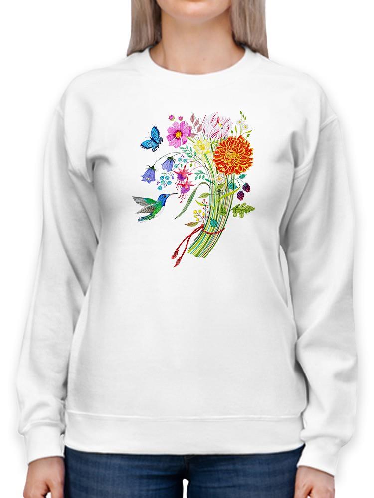 Bunch Of Love. Sweatshirt -Girija Kulkarni Designs