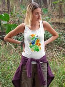 Bright Blue. T-shirt -Girija Kulkarni Designs