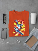 Bluejays In Maple. T-shirt -Girija Kulkarni Designs