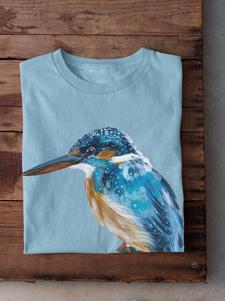 Kingfisher. T-shirt -Heylie Morris Designs