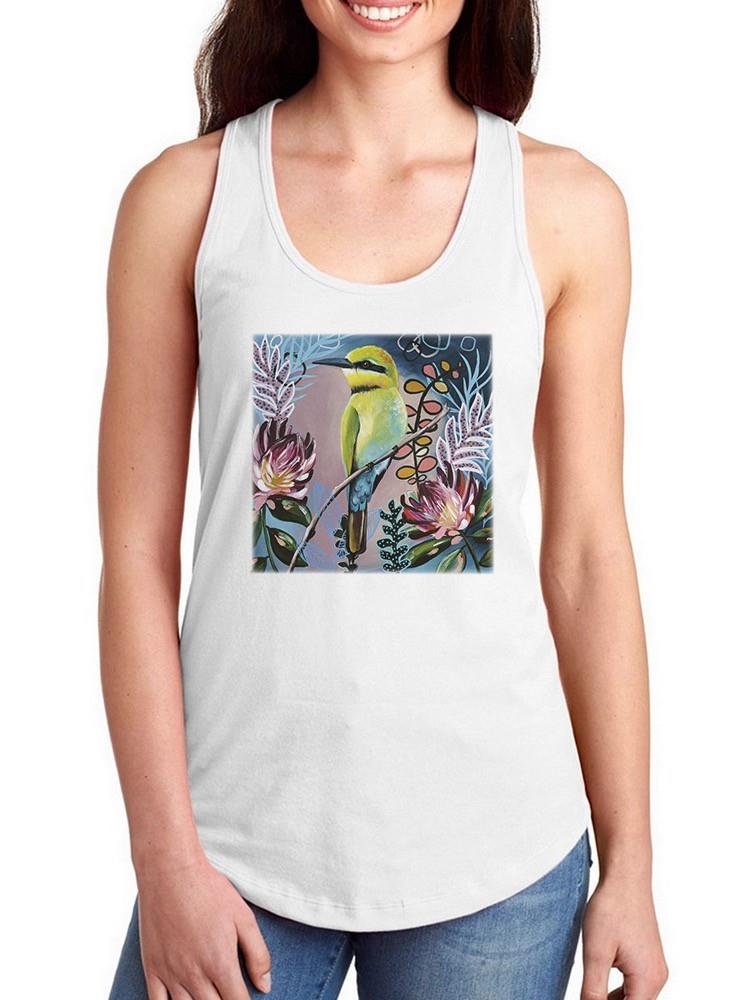 Abstract Rainbow Bee Eater. T-shirt -Heylie Morris Designs