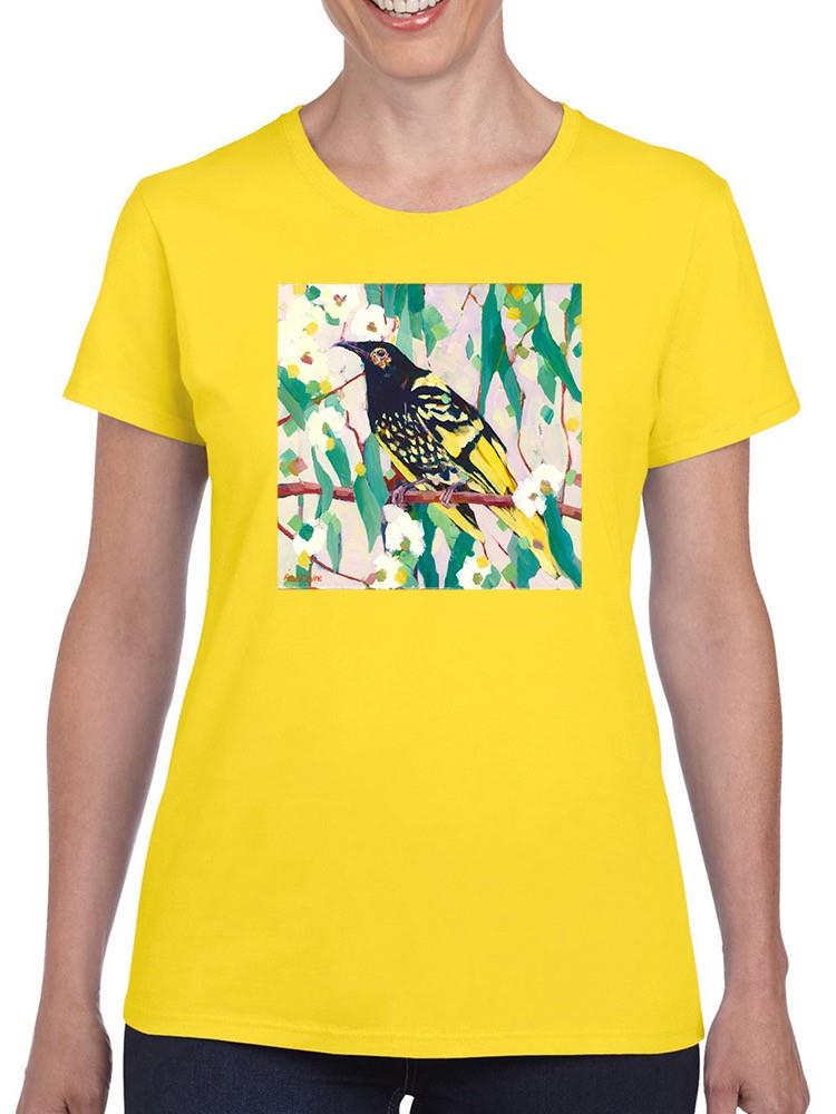 Regent Honeyeater T-shirt -Mellissa Read Devine Designs