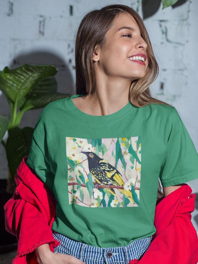 Regent Honeyeater T-shirt -Mellissa Read Devine Designs