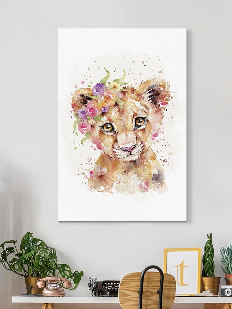Little Lioness Cub. Wall Art -Sillier Than Sally Designs