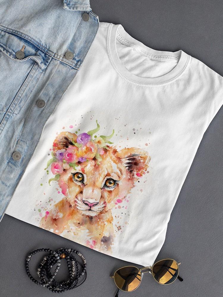 Little Lioness Cub T-shirt -Sillier Than Sally Designs