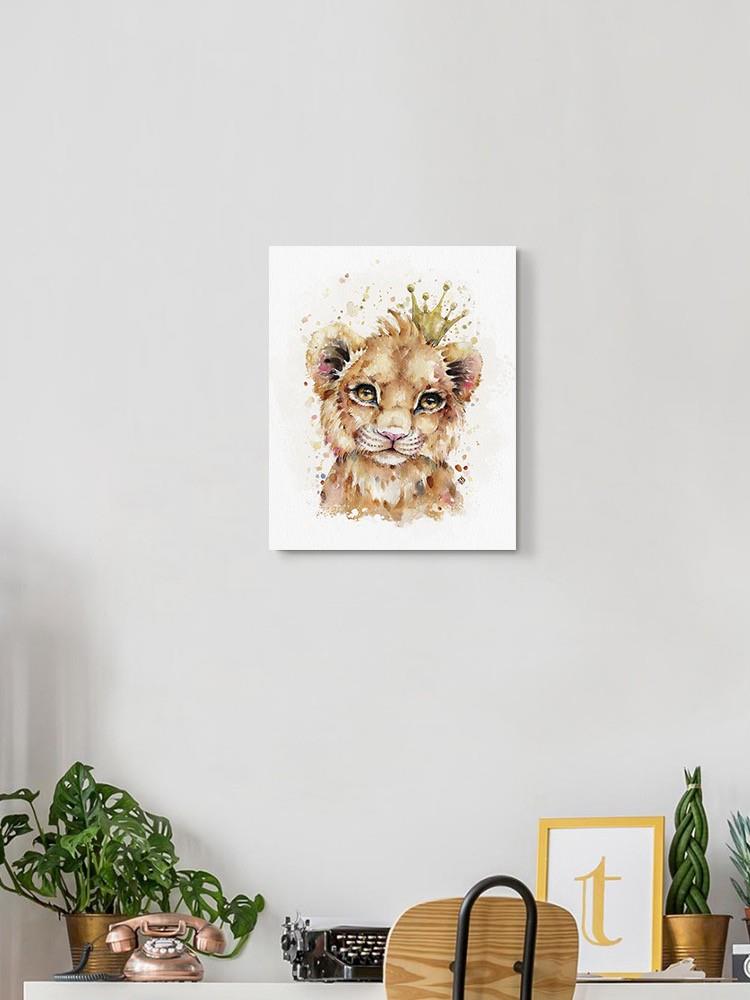 Little Lion Cub. Wall Art -Sillier Than Sally Designs