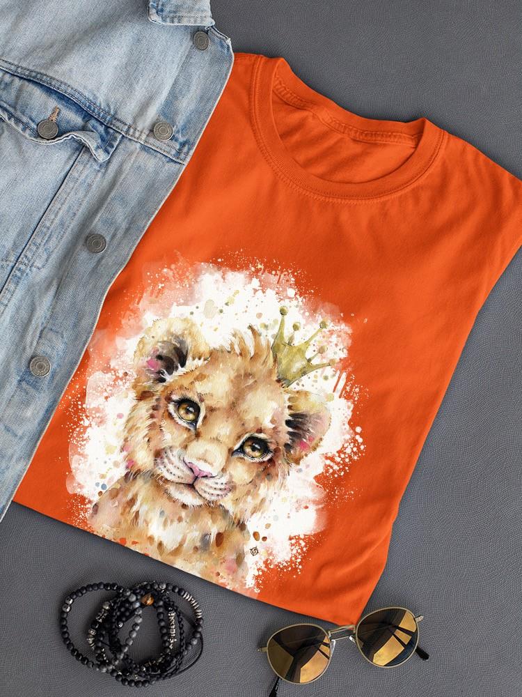 Little Lion Cub T-shirt -Sillier Than Sally Designs