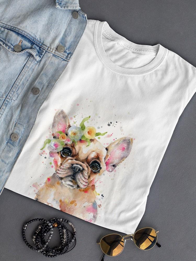 Little French Bulldog T-shirt -Sillier Than Sally Designs
