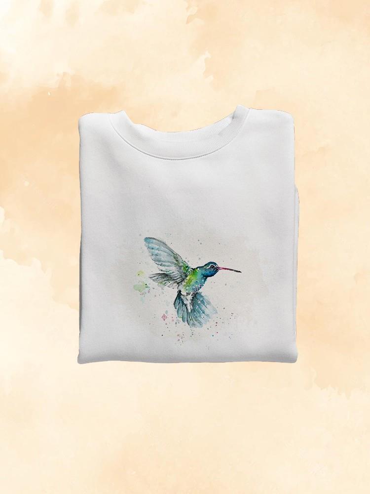 Hummingbird Flurry Sweatshirt -Sillier Than Sally Designs