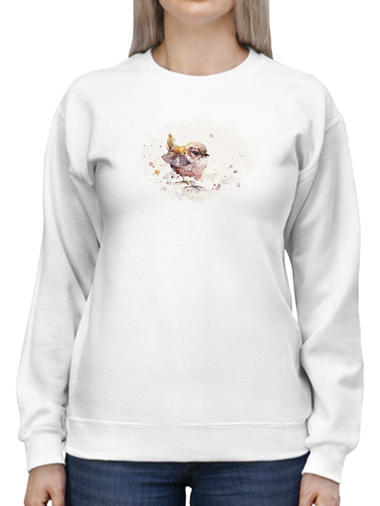 Fluffy Le Wren Sweatshirt -Sillier Than Sally Designs