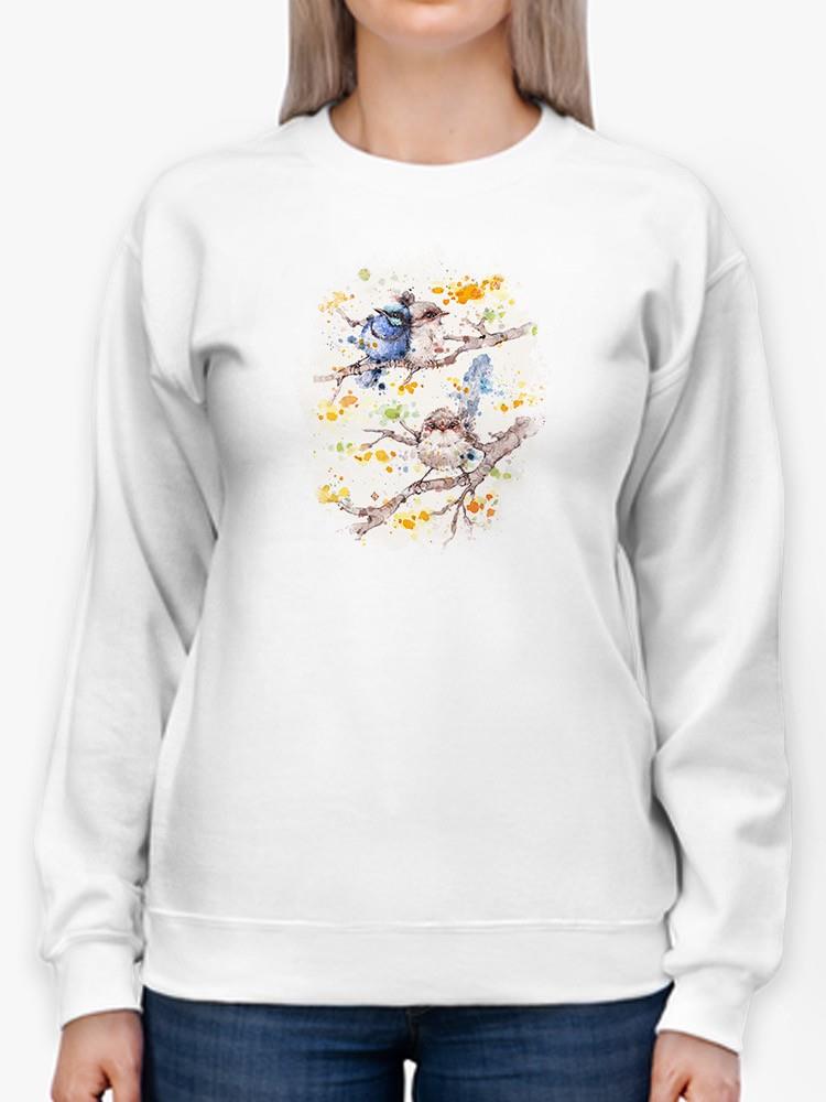 Family Life Wrens Sweatshirt -Sillier Than Sally Designs