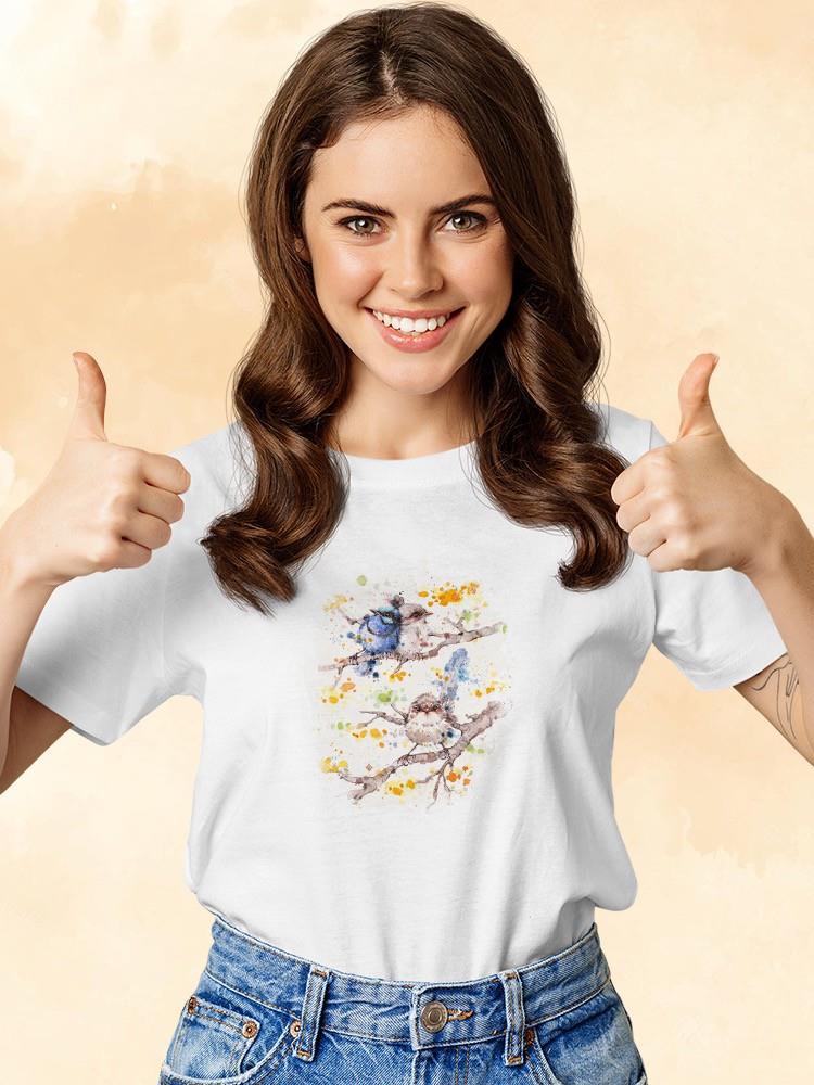 Family Life Wrens T-shirt -Sillier Than Sally Designs