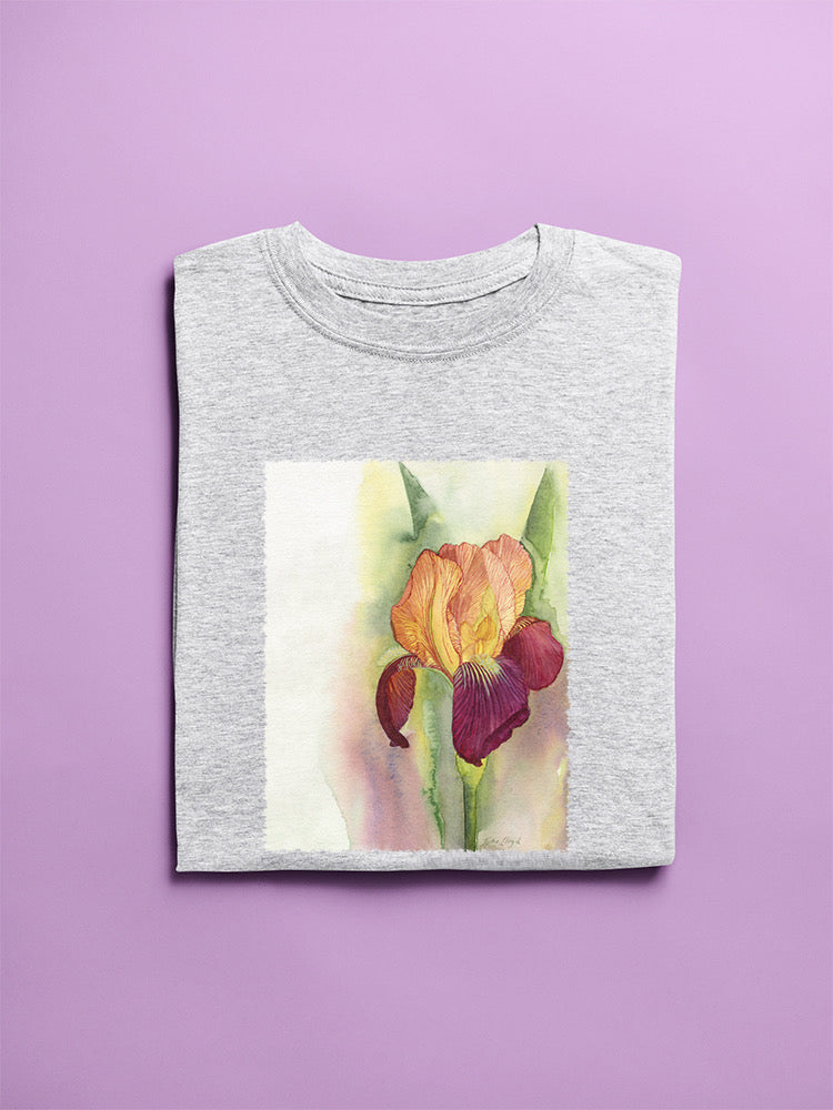 Blooming Bearded Iris T-shirt -Katie Lloyd Designs