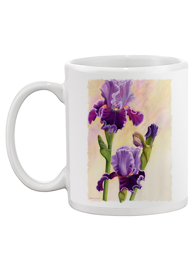 Family Iris Blooms Mug -Katie Lloyd Designs