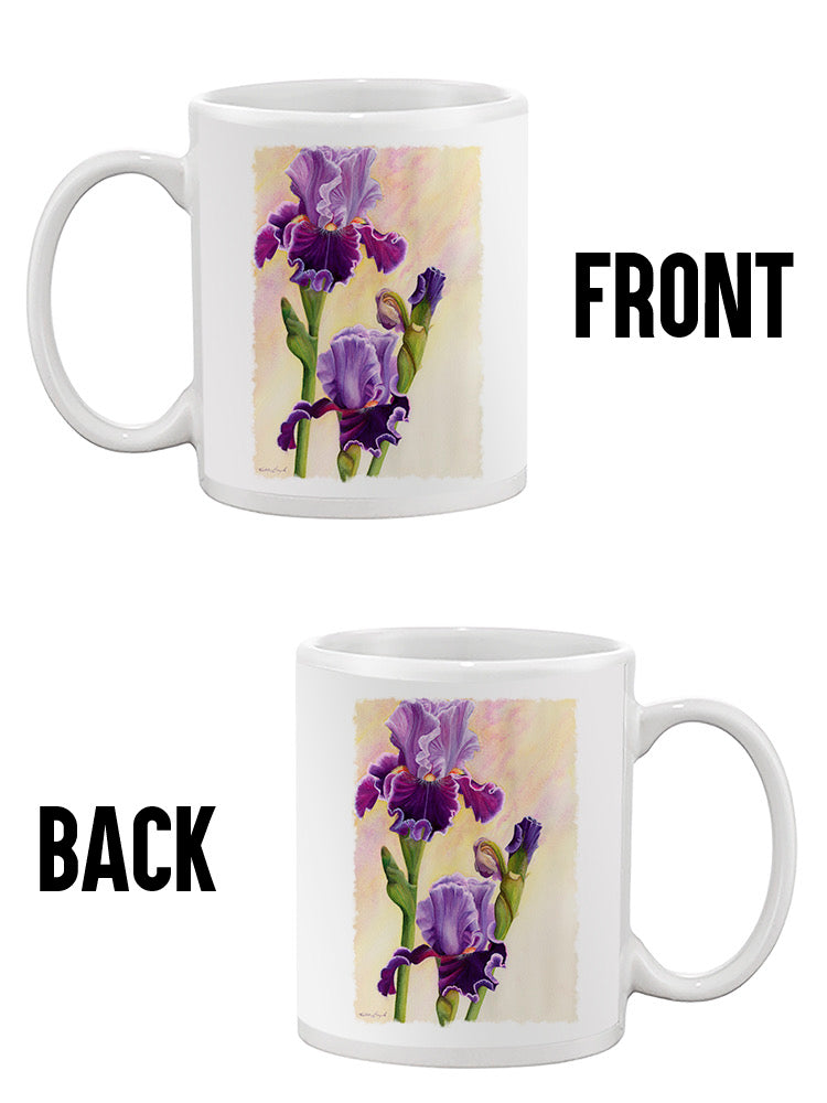 Family Iris Blooms Mug -Katie Lloyd Designs