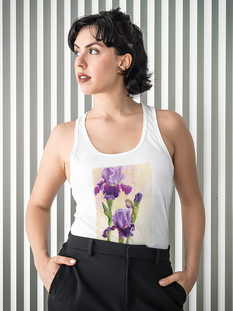 Family Iris Blooms Crop Top -Katie Lloyd Designs
