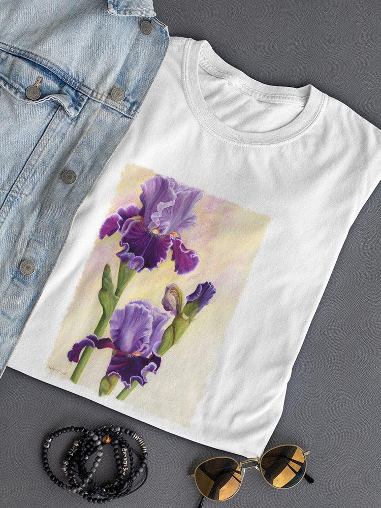 Family Iris Blooms T-shirt -Katie Lloyd Designs