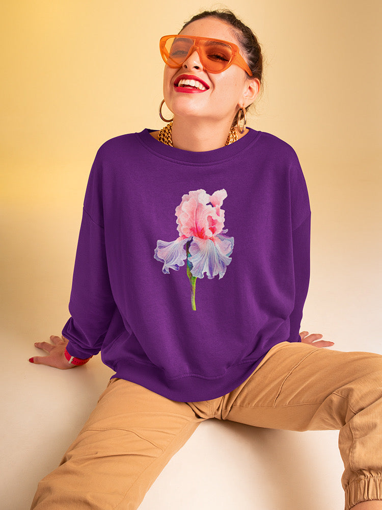 Lola Bearded Iris Hoodie or Sweatshirt -Katie Lloyd Designs