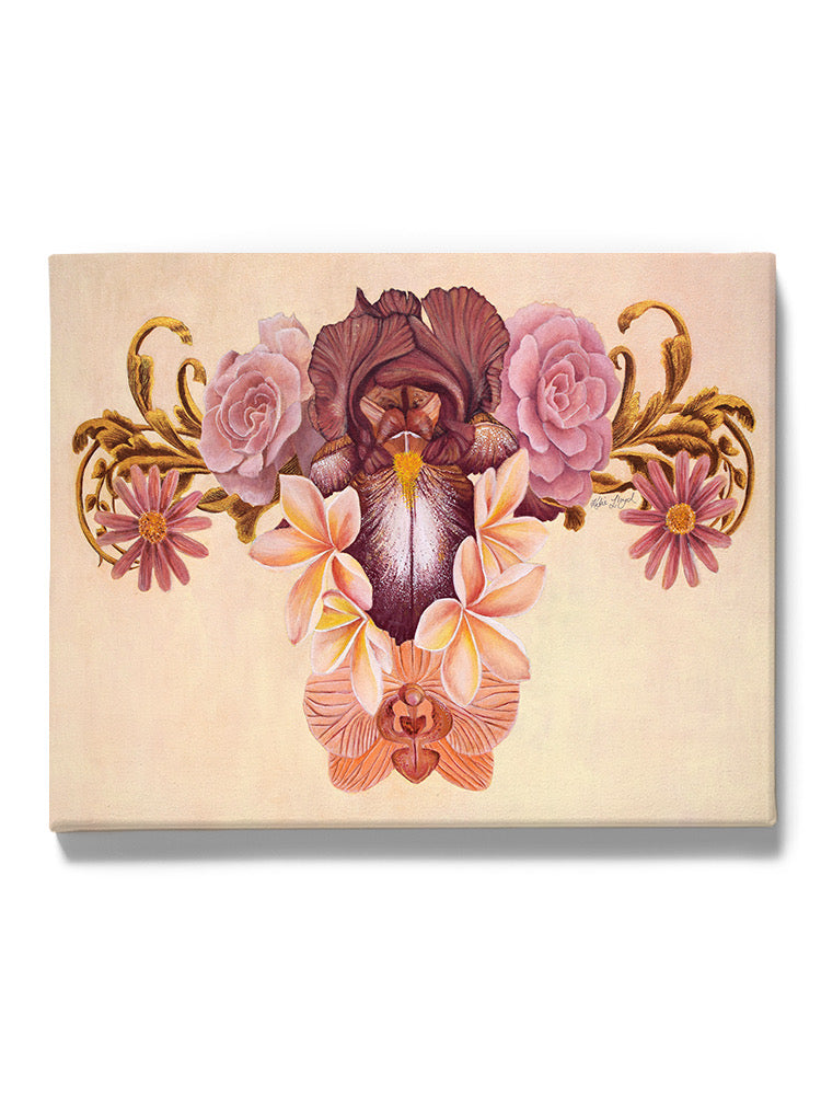 Rococo Flower Wall Art -Katie Lloyd Designs